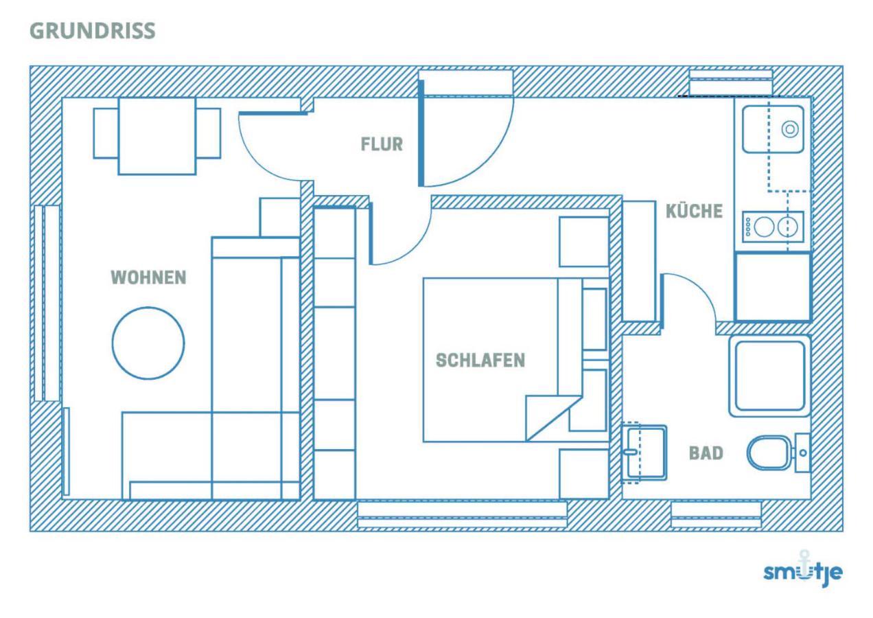 Ferienwohnung Smutje Киль Экстерьер фото